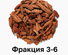 Кора лиственницы, фр 3-6, (средняя) 60л