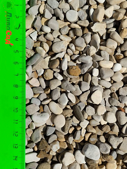 Галька морская черноморская, фр 2-5мм