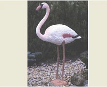 Фламингго - муляж пластиковый 81 см