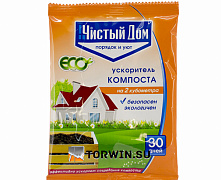 Чистый Дом Средство для ускорения созревания компоста, 50г